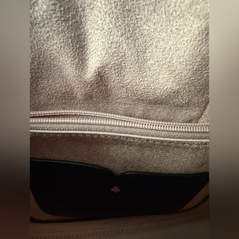 Kate Spade Small Black Pebbled Leather Abbott Satchel - Picture 7 of 9